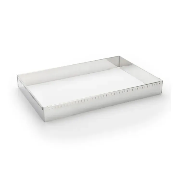 Cerf Dellier Grand cadre extensible inox rectangle Hauteur 5 cm De Buyer Hot