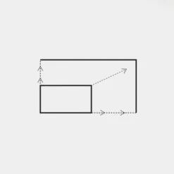 Cerf Dellier Grand cadre extensible inox rectangle Hauteur 5 cm De Buyer Hot