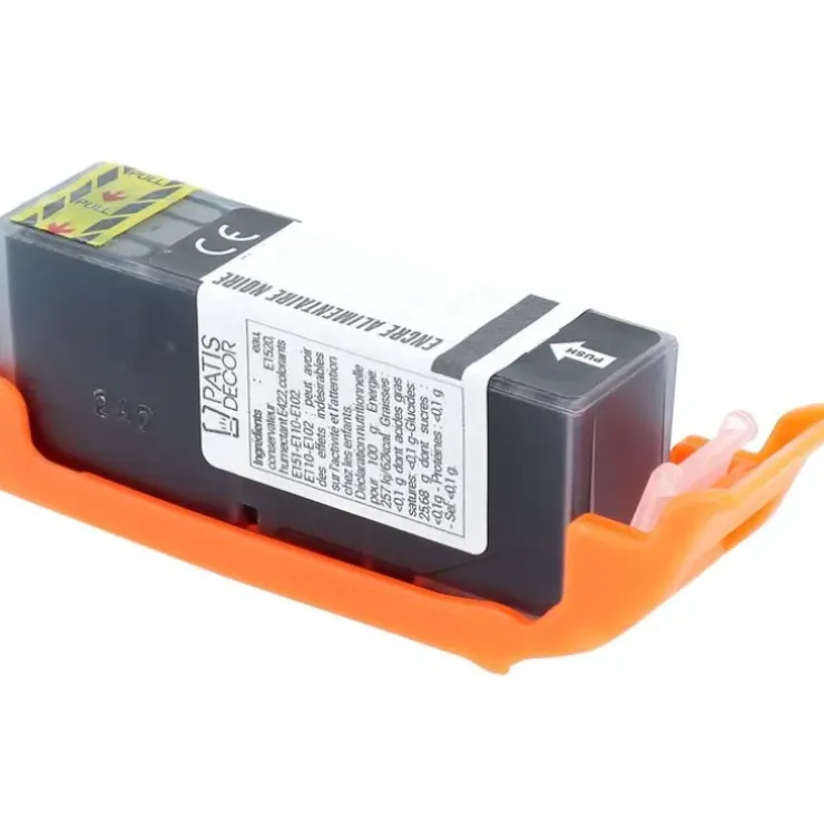 Cerf Dellier Grande cartouche d'encre alimentaire noire pour MG5150/MG5250/MG5350/IP4850