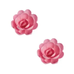 Cerf Dellier Grandes roses roses en azyme (x 6) Hot