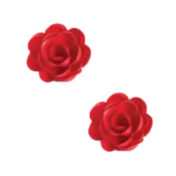 Cerf Dellier Grandes roses rouges en azyme (x 6) Online