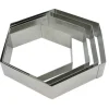 Cerf Dellier Hexagone à mousse inox ht 4,5 cm New