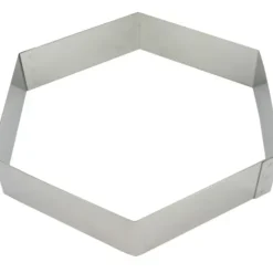 Cerf Dellier Hexagone à mousse inox ht 4,5 cm New