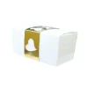 Cerf Dellier Kit Ballotin blanc / or (x 2) Clearance