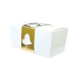 Cerf Dellier Kit Ballotin blanc / or (x 2) Clearance
