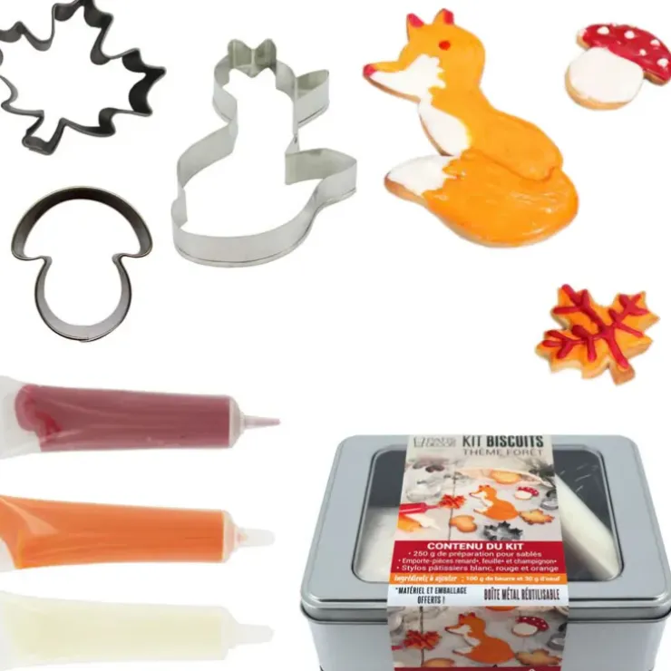 Cerf Dellier Kit biscuits forêt - DDM 05/24 Online
