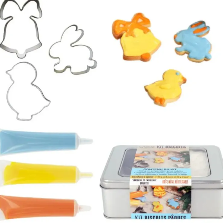 Cerf Dellier Kit biscuits thème Pâques New
