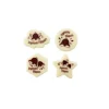 Cerf Dellier Kit déco cupcake en chocolat blanc "Joyeuses Pâques" (x 96) - DDM 07/24 Hot