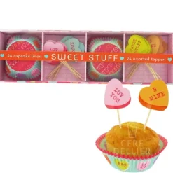 Cerf Dellier Kit déco cupcakes Sweet Stuff Clearance