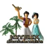 Cerf Dellier Kit décor gâteau Aladin et Jasmine New