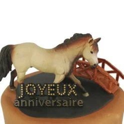 Cerf Dellier Kit décor Gâteau Cheval au trot Sale