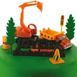 Cerf Dellier Kit décor gâteau Construction Sale