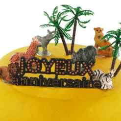 Cerf Dellier Kit Décor Gâteau Jungle Discount