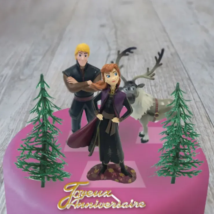 Cerf Dellier Kit décor gâteau La Reine des Neiges Online