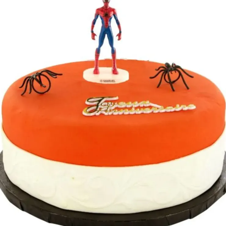 Cerf Dellier Kit décor gâteau L'Homme Araignée Sale