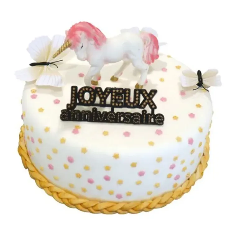 Cerf Dellier Kit Décor gâteau Licorne Outlet