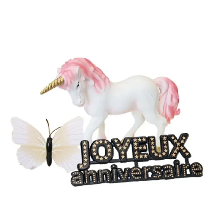 Cerf Dellier Kit Décor gâteau Licorne Outlet