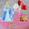 Cerf Dellier Kit décor gâteau Princesse à la pantoufle de verre Clearance