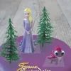 Cerf Dellier Kit décor gâteau Princesse Elsa Discount