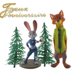 Cerf Dellier Kit décor gâteau Zootopie Discount