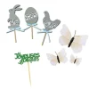 Cerf Dellier Kit décors de Pâques gris New