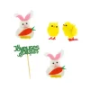 Cerf Dellier Kit décors de Pâques lapins et poussins chenilles Online