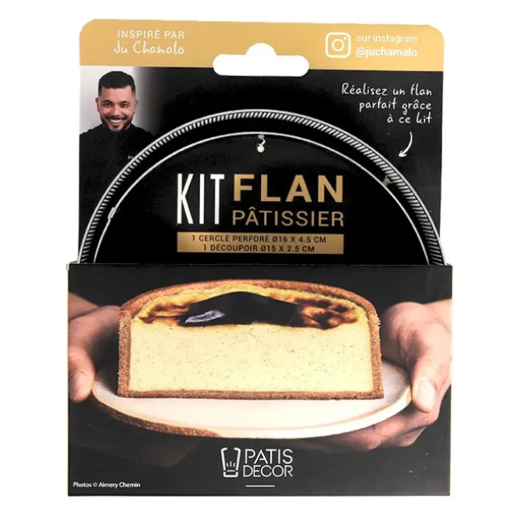Cerf Dellier Kit pour flan pâtissier New