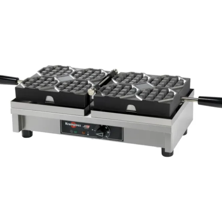 Cerf Dellier Krampouz gaufrier double 4 sucettes Hot