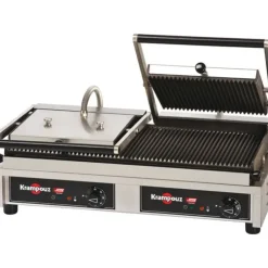Cerf Dellier Krampouz plaque inférieure grill double 59 x 24 cm New