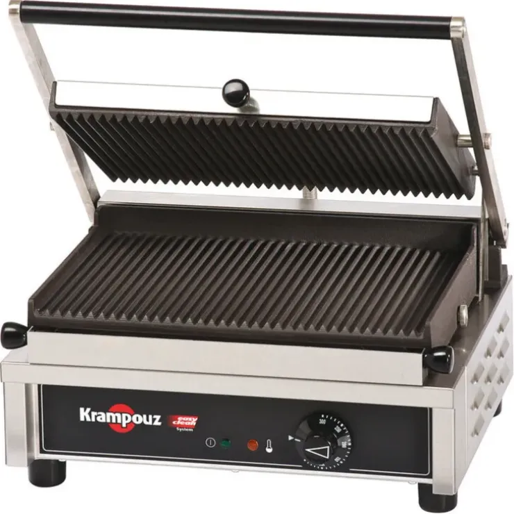 Cerf Dellier Krampouz plaque inférieure grill simple 35 x 23 cm New