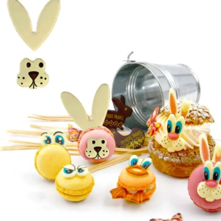 Cerf Dellier Lapin en chocolat blanc (x64) Best