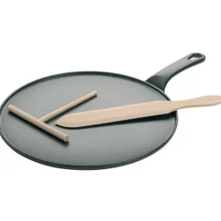 Cerf Dellier Le Chasseur crêpière noire 30 cm Outlet