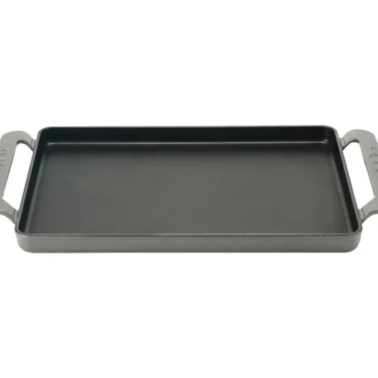 Cerf Dellier Le Chasseur plancha fonte émaillé 42 x 24 cm Hot