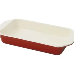 Cerf Dellier Le Chasseur plat à rôtir rouge 39 x 22 cm Outlet
