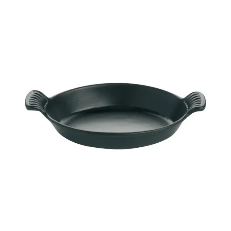 Cerf Dellier Le Chasseur plat ovale noir 25 cm Best