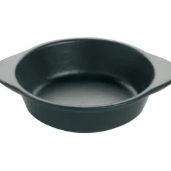 Cerf Dellier Le Chasseur plat rond creux noir 22 cm Outlet