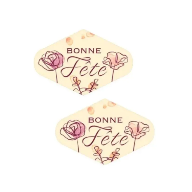 Cerf Dellier Losanges azyme Bonne Fête (x24) Online