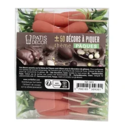 Cerf Dellier Lot cakes toppers carottes de Pâques (±50) Clearance