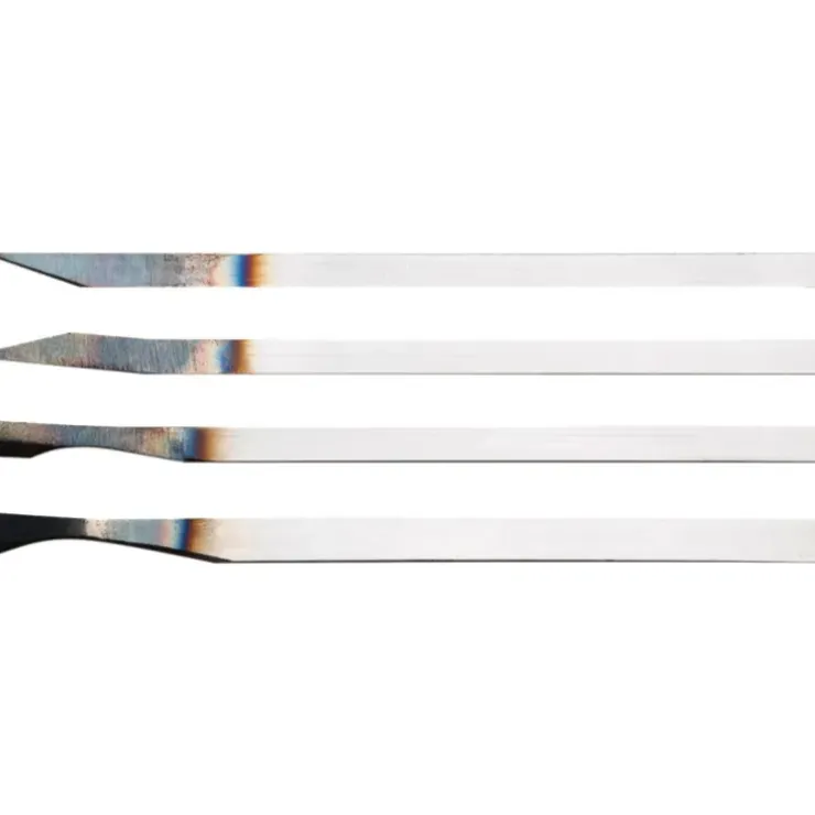 Cerf Dellier Lot de 12 lames boulanger acier au carbone grosses boules Online