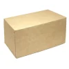 Cerf Dellier Lot de boîte à buche en kraft (x50) - 20 x 11,5 x 10,5 cm Sale