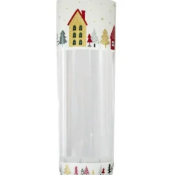Cerf Dellier Lot sachets à motif village de Noël - 10 x 22 cm (x100) Sale