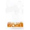 Cerf Dellier Lot sachets motif cadeaux dorés + liens - 14 x 23 cm (x10) New