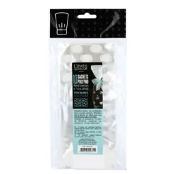 Cerf Dellier Lot sachets pois blancs + liens - 10 x 22 cm (x10) Online