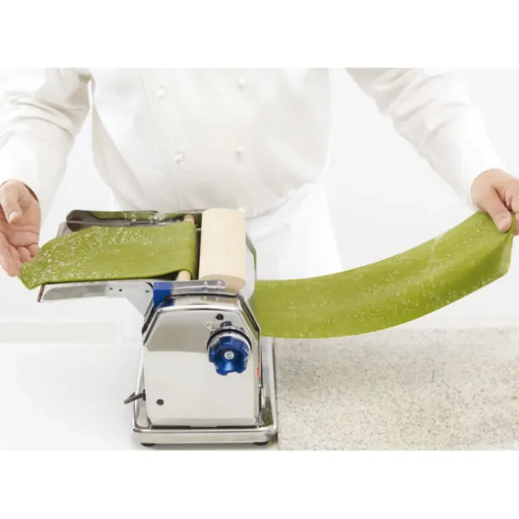 Cerf Dellier Machine à pâtes électrique 12 kg/heure laminoir 22 cm