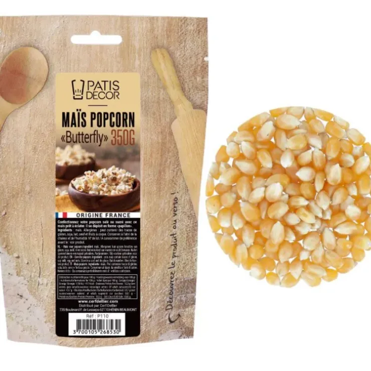Cerf Dellier Maïs à popcorn type Butterfly 350 g Outlet