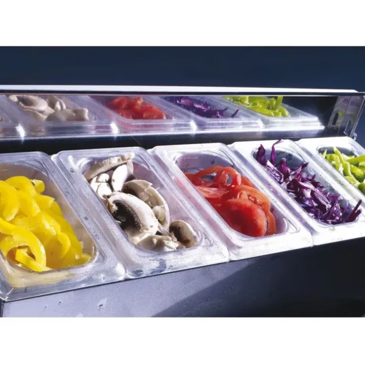 Cerf Dellier Matfer condibox avec 5 bacs GN 1/9 cristal Sale