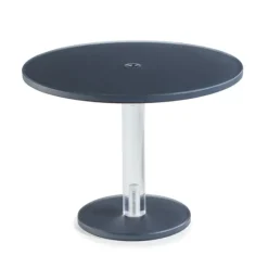 Cerf Dellier Mealplak présentoirs à gâteaux ronds anthracite 21 cm New