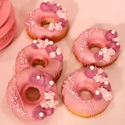 Cerf Dellier Mini billes roses et blanches Hot
