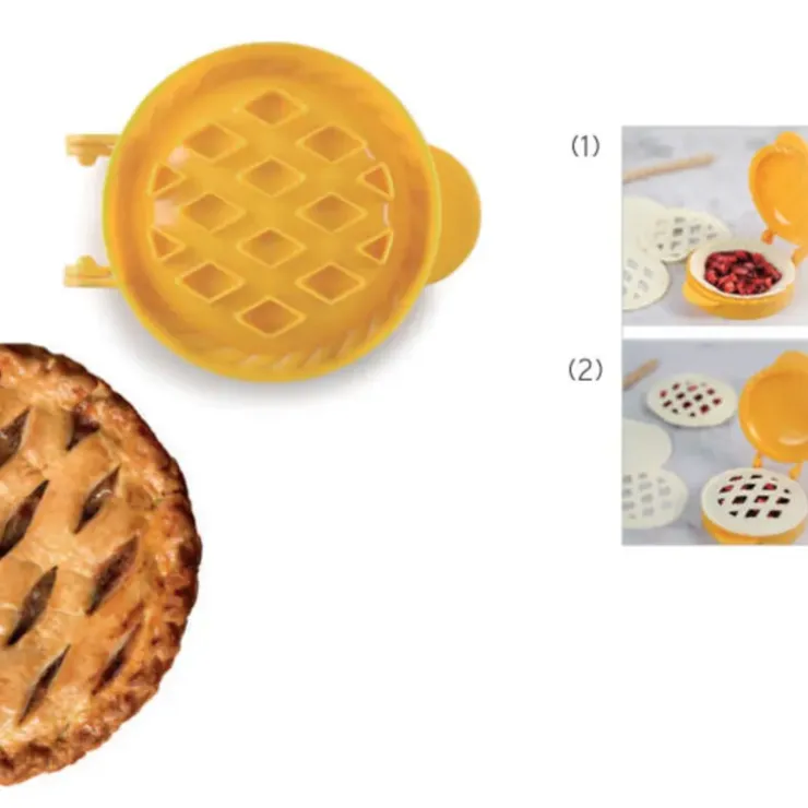 Cerf Dellier Mini moule à tartes quadrillées 18 cm Clearance