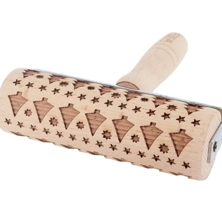 Cerf Dellier Mini rouleau empreintes Sapins Sale